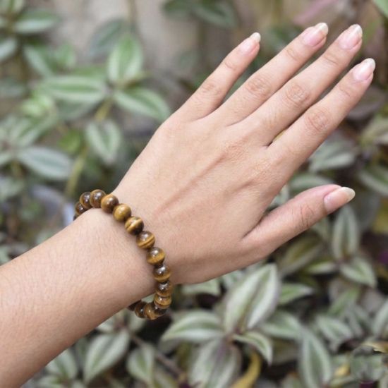 Natural Tiger Eye Stone Bracelet